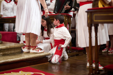 Misa del cuarto peldaño de la escalera de San Fermín.