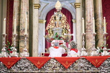 Misa del cuarto peldaño de la escalera de San Fermín.