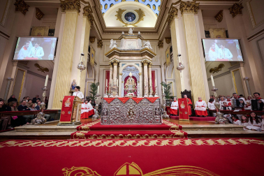 Misa del cuarto peldaño de la escalera de San Fermín.