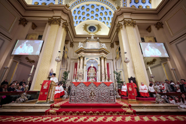 Misa del cuarto peldaño de la escalera de San Fermín.