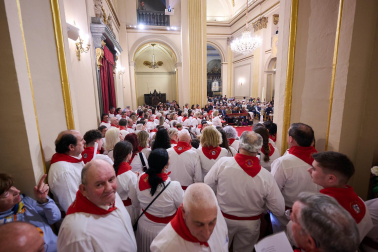 Misa del cuarto peldaño de la escalera de San Fermín.