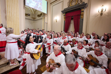 Misa del cuarto peldaño de la escalera de San Fermín.