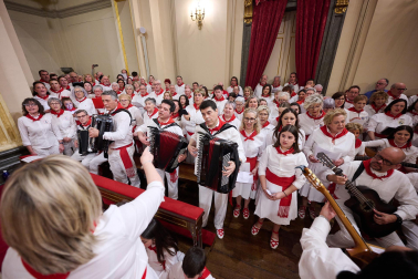 Misa del cuarto peldaño de la escalera de San Fermín.