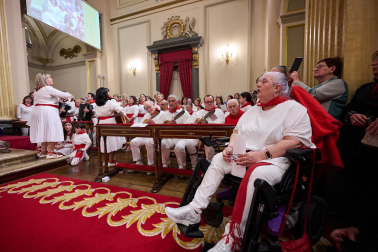 Misa del cuarto peldaño de la escalera de San Fermín.