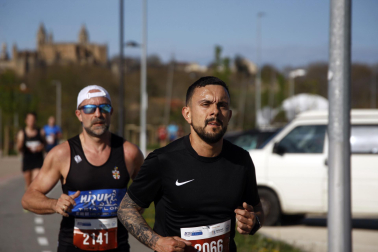 Participantes en las distintas carreras del XLVI Cross Solidario Memorial J.J. Esparza celebradas este domingo 6 de abril /