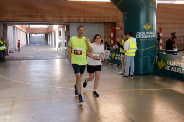Participantes en las distintas carreras del XLVI Cross Solidario Memorial J.J. Esparza celebradas este domingo 6 de abril /