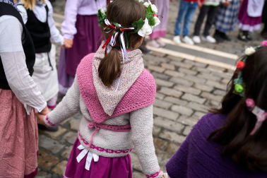 Fotos de  la recepción a los mayordomos de las fiestas de la Txantrea.