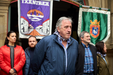 Fotos de  la recepción a los mayordomos de las fiestas de la Txantrea.