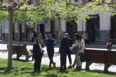 Efectos del apagón eléctrico sufrido en Navarra este lunes 28 de abril /