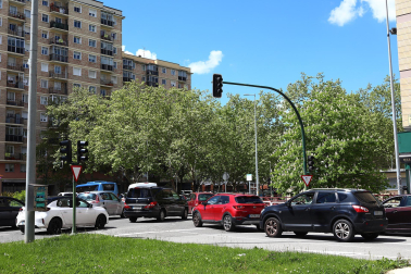 Efectos del apagón eléctrico sufrido en Navarra este lunes 28 de abril /