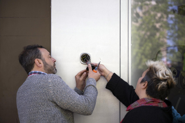 Efectos del apagón eléctrico sufrido en Navarra este lunes 28 de abril /