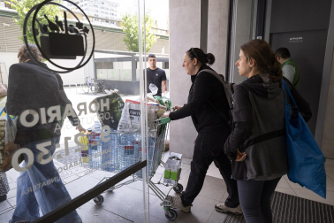 Efectos del apagón eléctrico sufrido en Navarra este lunes 28 de abril /