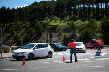 Efectos del apagón eléctrico sufrido en Navarra este lunes 28 de abril /