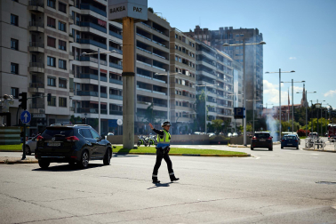 Efectos del apagón eléctrico sufrido en Navarra este lunes 28 de abril /