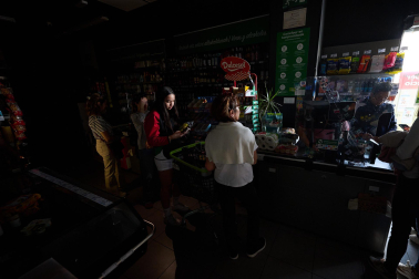 Efectos del apagón eléctrico sufrido en Navarra este lunes 28 de abril /