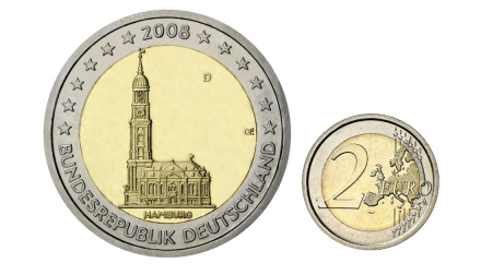 Moneda conmemorativa de 2 euros de Alemania de 2008