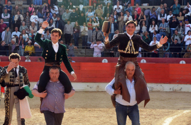 Corrida de rejones en Corella este jueves 1 de mayo con toros de Rosa Rodrigues para Guillermo Hermoso de Mendoza y Sergio Pérez de Gregorio /