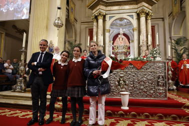Fotos de la misa del quinto peldaño de la Escalera de San Fermín