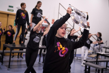 Fotos del musical 'Itzalpean' de los alumnos de Ikastola Jaso
