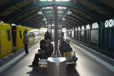 Instantánea tomada en Eberswalder Straße (Berlín).