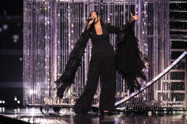 Público, eurofans y artistas participantes en el Festival de Eurovisión 2025 celebrado este sábado 17 de mayo en Basilea /