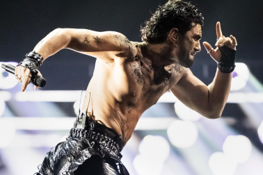Público, eurofans y artistas participantes en el Festival de Eurovisión 2025 celebrado este sábado 17 de mayo en Basilea /