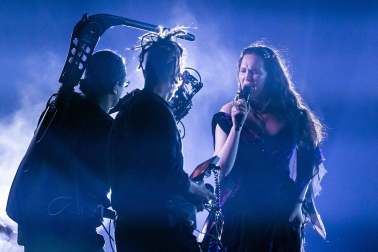 Público, eurofans y artistas participantes en el Festival de Eurovisión 2025 celebrado este sábado 17 de mayo en Basilea /