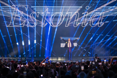 Público, eurofans y artistas participantes en el Festival de Eurovisión 2025 celebrado este sábado 17 de mayo en Basilea /