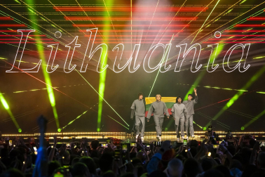 Público, eurofans y artistas participantes en el Festival de Eurovisión 2025 celebrado este sábado 17 de mayo en Basilea /