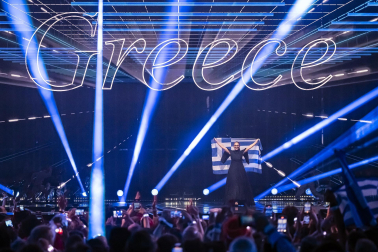 Público, eurofans y artistas participantes en el Festival de Eurovisión 2025 celebrado este sábado 17 de mayo en Basilea /
