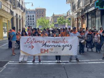 Movilización por el día de la esclerosis múltiple