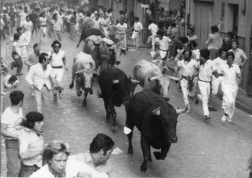 Fotos de los Sanfermines y los encierros de 1975./