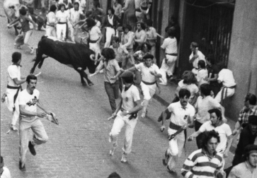 Fotos de los Sanfermines y los encierros de 1975./