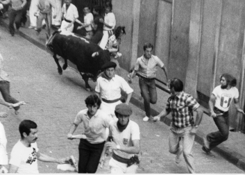 Fotos de los Sanfermines y los encierros de 1975./