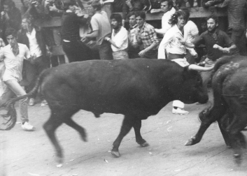 Fotos de los Sanfermines y los encierros de 1975./