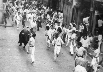 Fotos de los Sanfermines y los encierros de 1975./