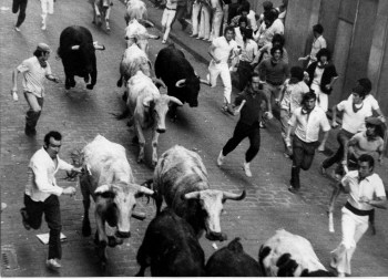 Fotos de los Sanfermines y los encierros de 1975./