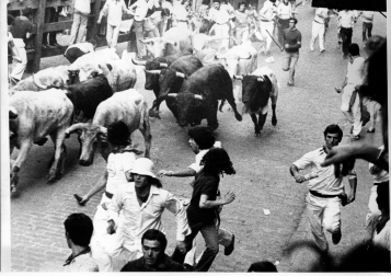 Fotos de los Sanfermines y los encierros de 1975./