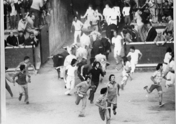 Fotos de los Sanfermines y los encierros de 1975./