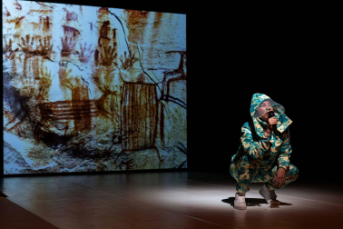 Martha Hincapié en la obra 'Amazonia 2040'