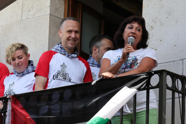 Fotos del cohete de Uharte Arakil