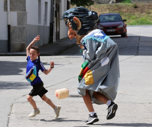 Fotos del cohete de Uharte Arakil