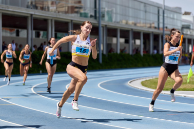Fotos del campeonato navarro de atletismo sub-23