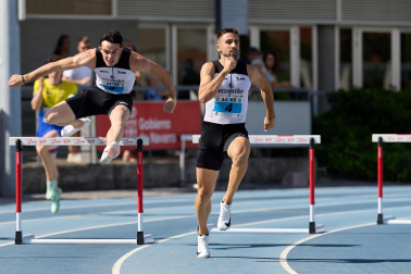 Fotos del campeonato navarro de atletismo sub-23