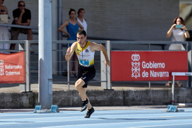 Fotos del campeonato navarro de atletismo sub-23