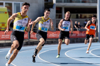 Fotos del campeonato navarro de atletismo sub-23