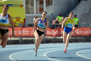 Fotos del campeonato navarro de atletismo sub-23