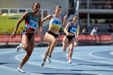 Fotos del campeonato navarro de atletismo sub-23