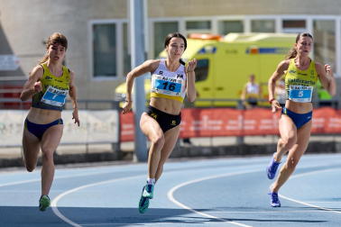 Fotos del campeonato navarro de atletismo sub-23