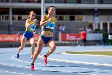 Fotos del campeonato navarro de atletismo sub-23